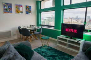 Manchester City Centre Apartment, Skyline View